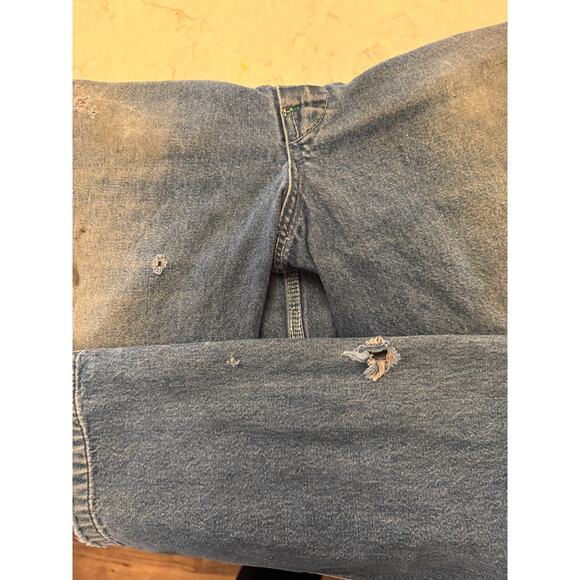 Vintage Key Emperial Overalls Bibs Soft Worn - 38 x 31 - Picture 7 of 7